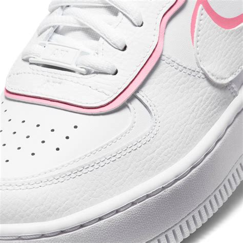 nike schoenen dames wit met roze|nike witte sneakers dames.